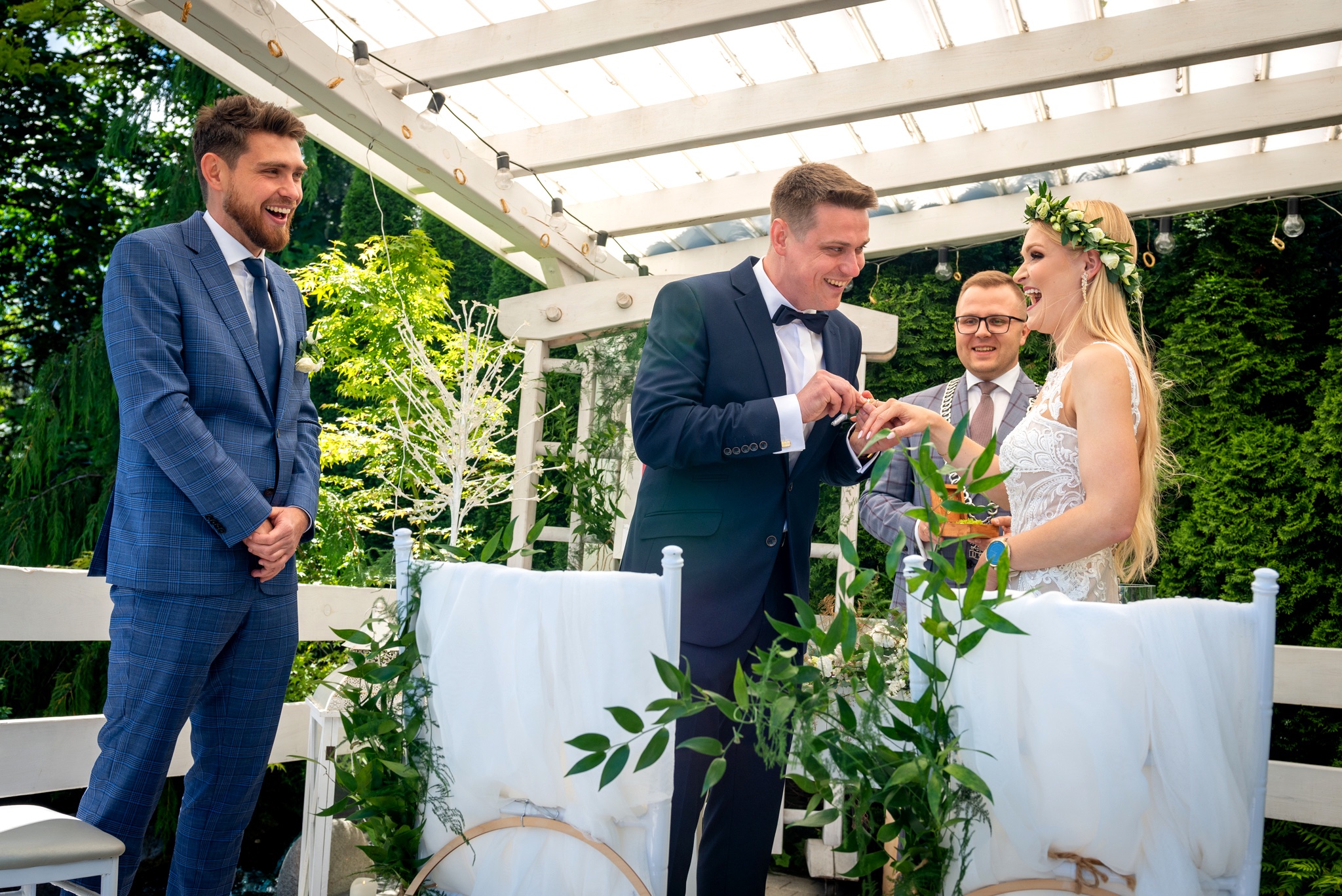 Ślub w plenerze sala weselna zacisze Dabrowa Górnicza